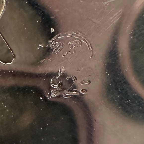 Turquoise & Sterling Silver Indian Cross Pendant - Picture 4 of 4